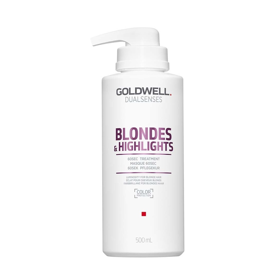 Goldwell 60 sekundowa kuracja neutralizująca Goldwell Dualsenses Blondes & Highlights Maski do włosów 500 ml