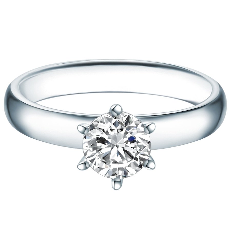 Trilani Pierścionek z Srebro wysokiej próby w Srebrny Pierścionki 1 ct Damski