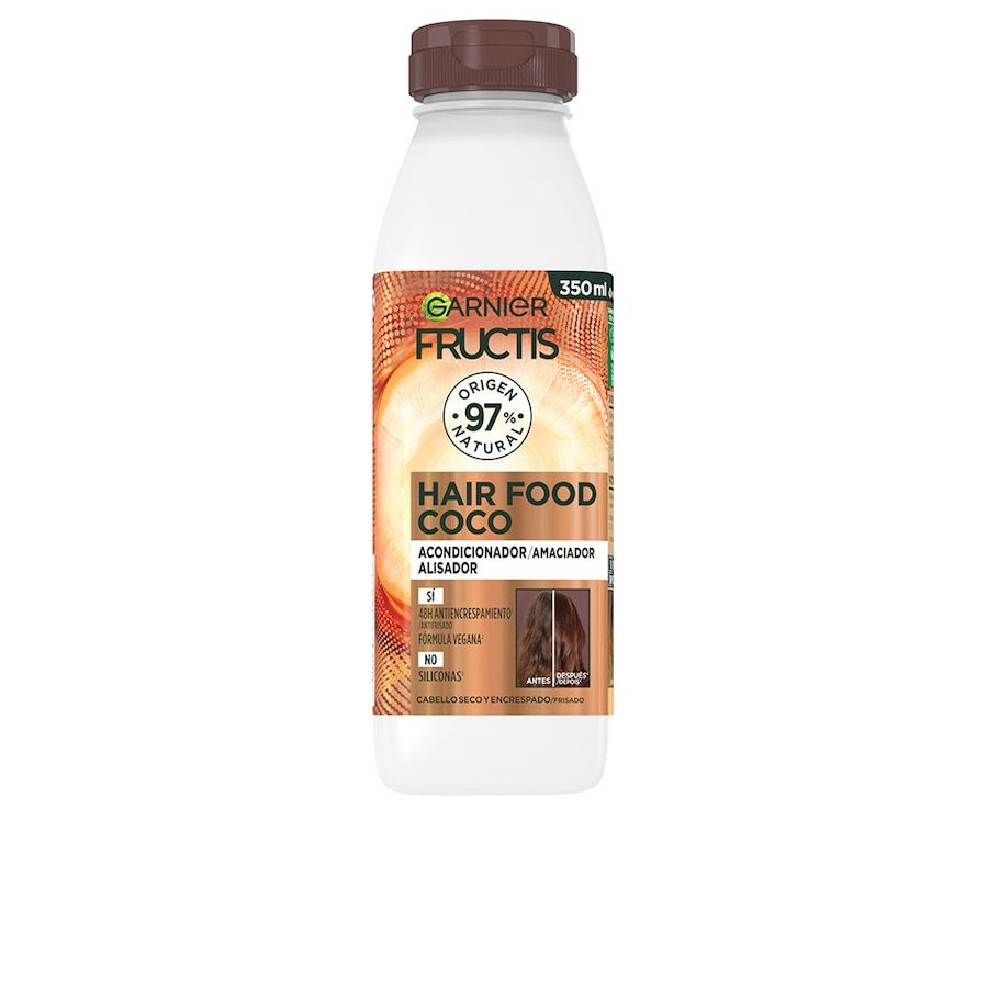 Garnier FRUCTIS HAIR FOOD MACADAMIA wygładzający zmiękczacz Odżywki do włosów 350 ml Damski