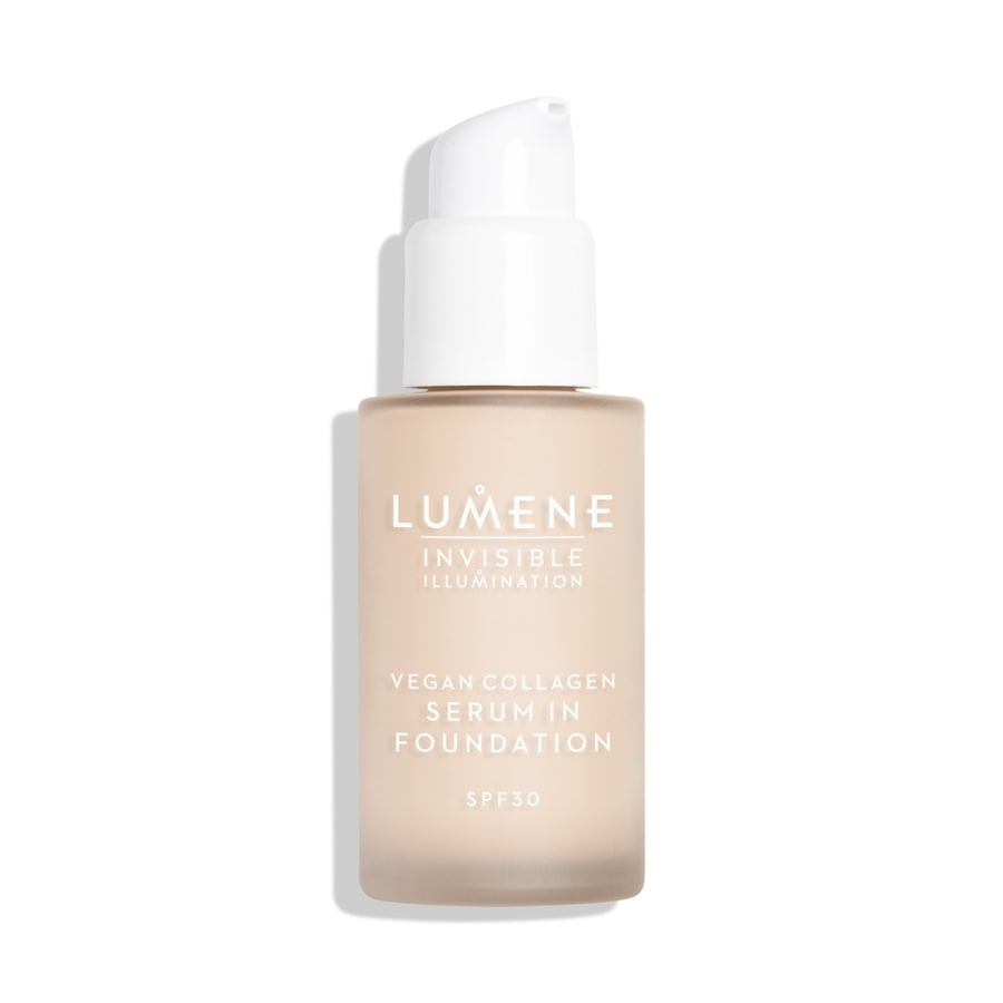 Lumene Invisible Illumination Podkład z serum z wegańskim kolagenem SPF30 Podkłady 30 ml 0.0