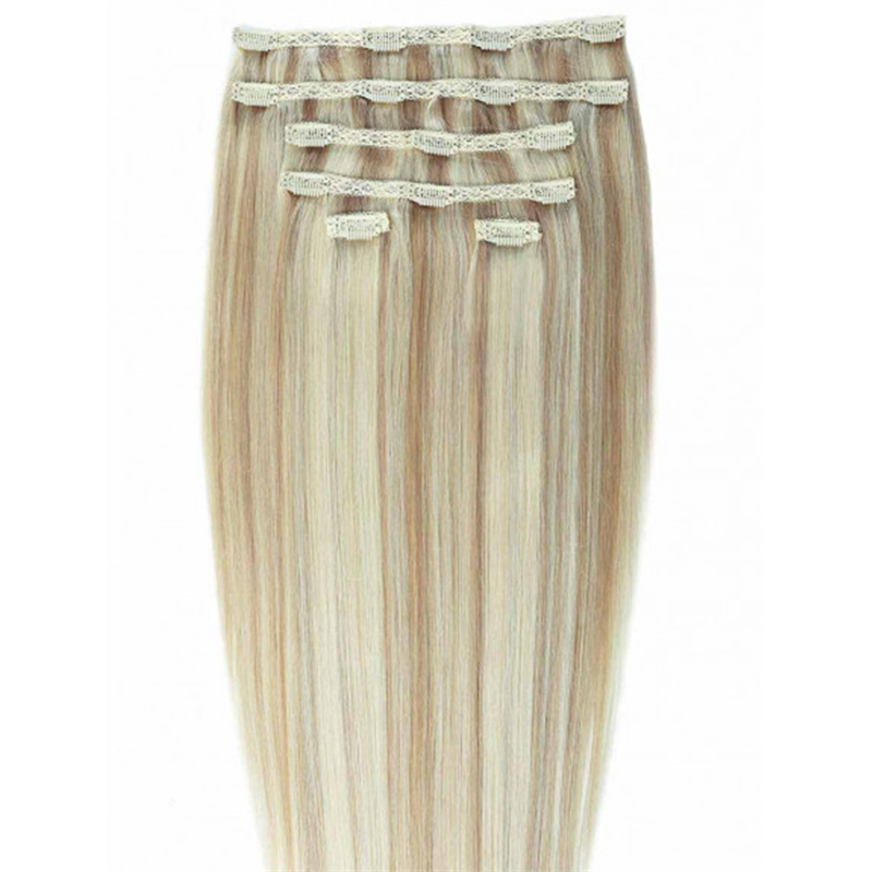 Gold24 Gold24 Przedłużenie włosów Clip-in #4 Brązowy - 60 cm Przedłużanie włosów 1 ct Nude