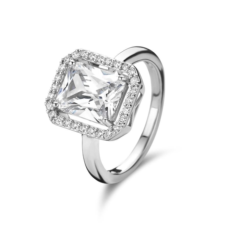 Parte Di Me Pierścionek Parte Di Me Mia Colore Bianca - srebro Pierścionki 1 ct Damski