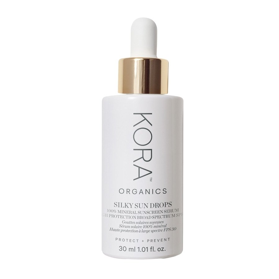 KORA Organics Silky Sun Drops 100% Mineral Sunscreen Serum Serum przeciwzmarszczkowe 30 ml