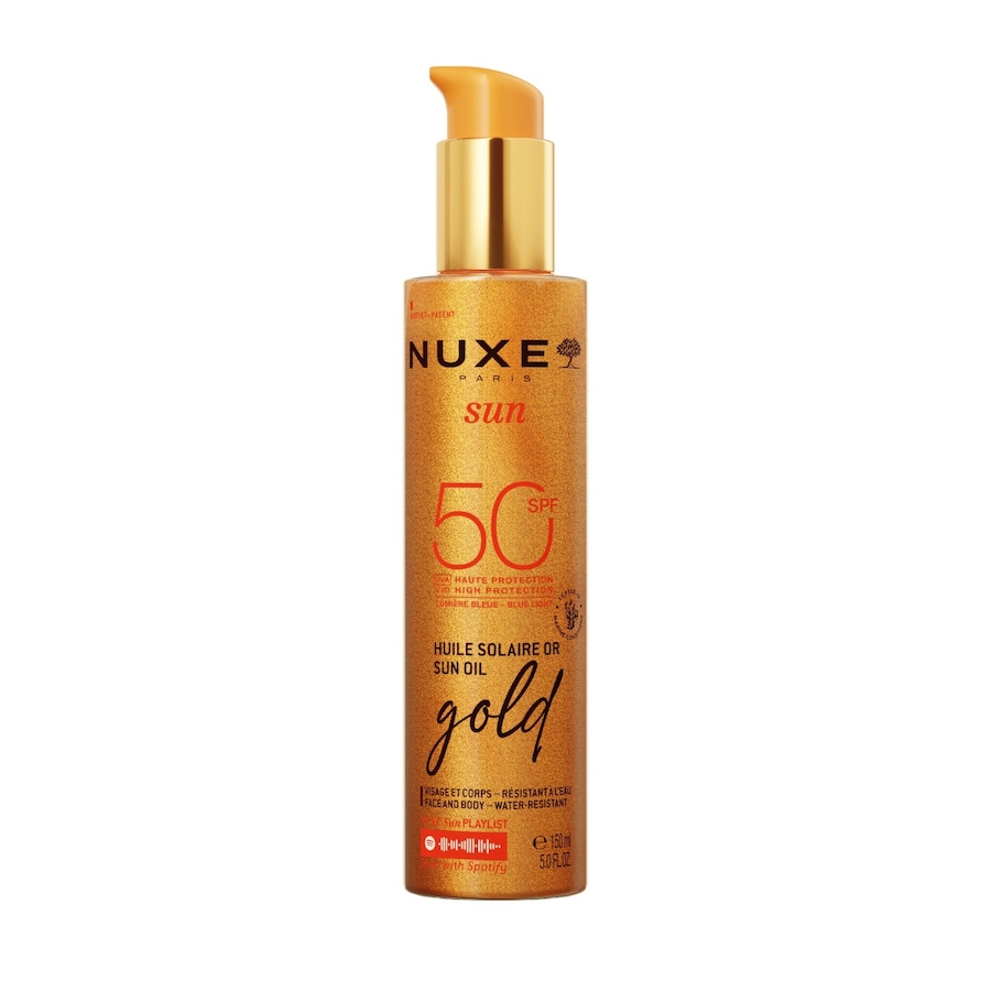 NUXE Sun ZŁOTY OLEJEK DO OPALANIA Z WYSOKĄ OCHRONĄ SPF50 Olejki do ciała 150 ml