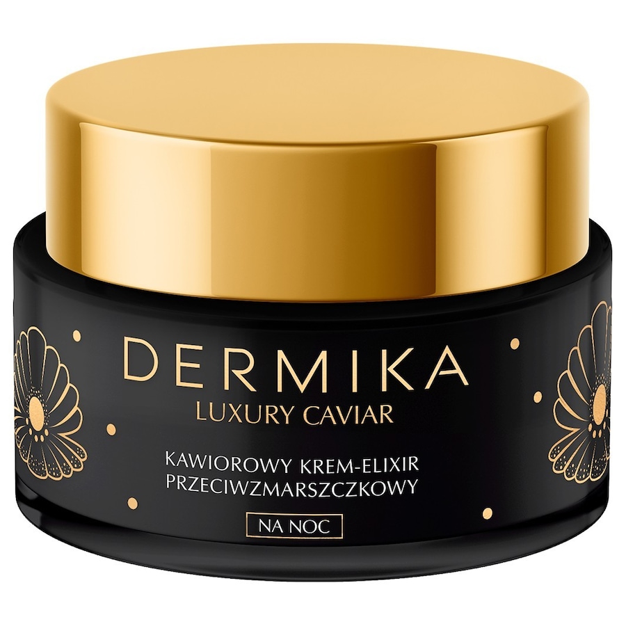 Dermika LUXURY CAVIAR Kawiorowy krem-elixir przeciwzmarszczkowy na noc Kremy przeciwzmarszczkowe 50 ml
