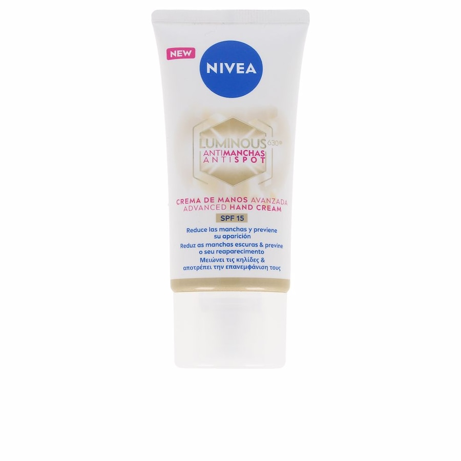 NIVEA LUMINOUS 630° Krem do rąk ANTI-STAIN SPF15 Kremy do rąk 50 ml