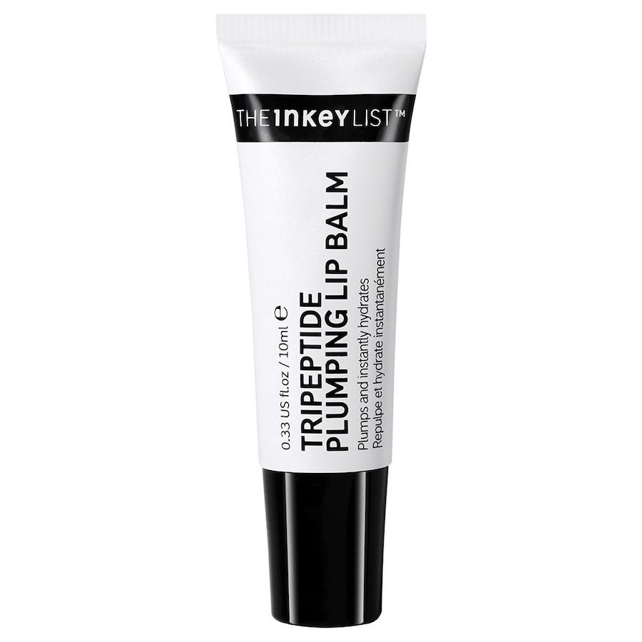 The INKEY List Tripeptide Plumping Lip Balm Balsamy do ust 10 ml Biały