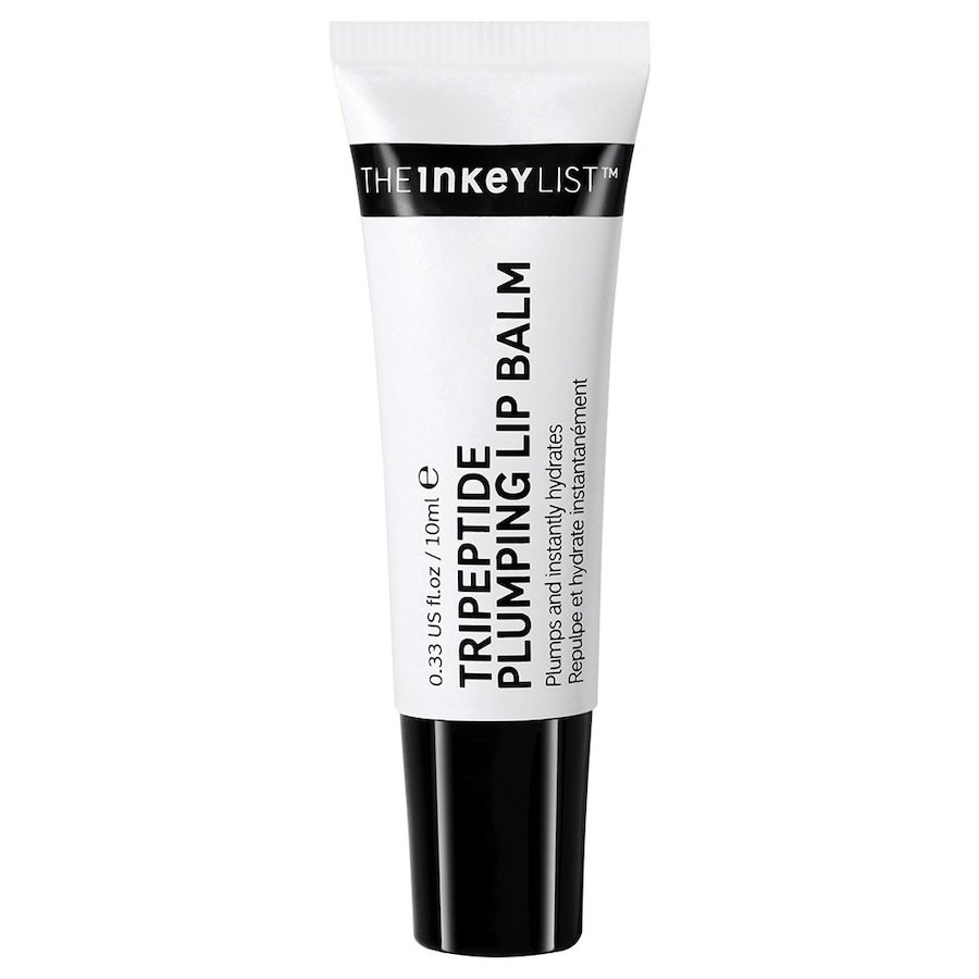 The INKEY List Tripeptide Plumping Lip Balm Balsamy do ust 10 ml Biały