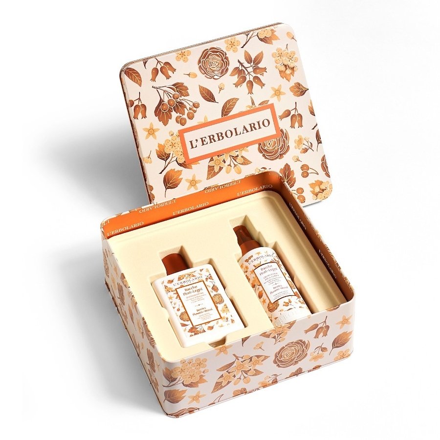 L'erbolario Bacche Fiori Legni Sekrety piękna Zestaw DUO Zestawy perfum 1 ct