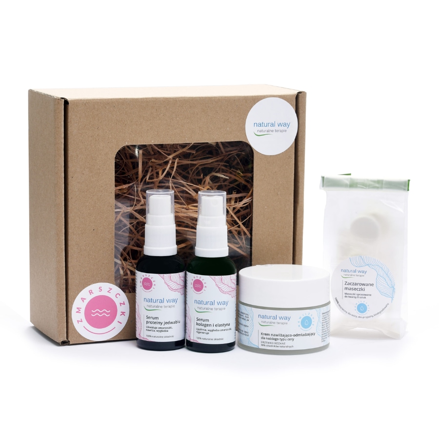 Natural Way Zestaw do terapii domowych nowa twarz Zestawy do pielęgnacji twarzy 1 ct