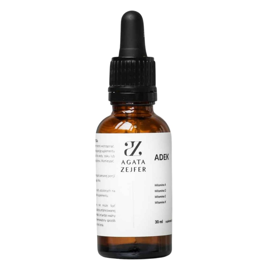 Agata Zejfer Kompleks witamin dla zdrowia i urody Witaminy i substancje witalne 30 ml Damski