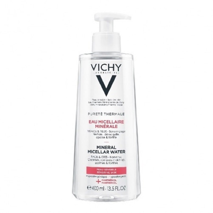Vichy Pureté Thermale Minéral Micelarny płyn oczyszczający Wrażliwa skóra 400 ml Damski