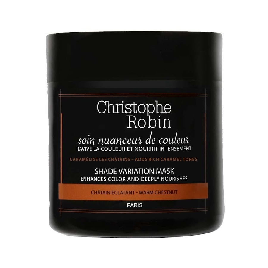 Christophe Robin Pielęgnacja zmian odcieni Shade Variation Care Ash Brown Maski do włosów 250 ml Bordowy