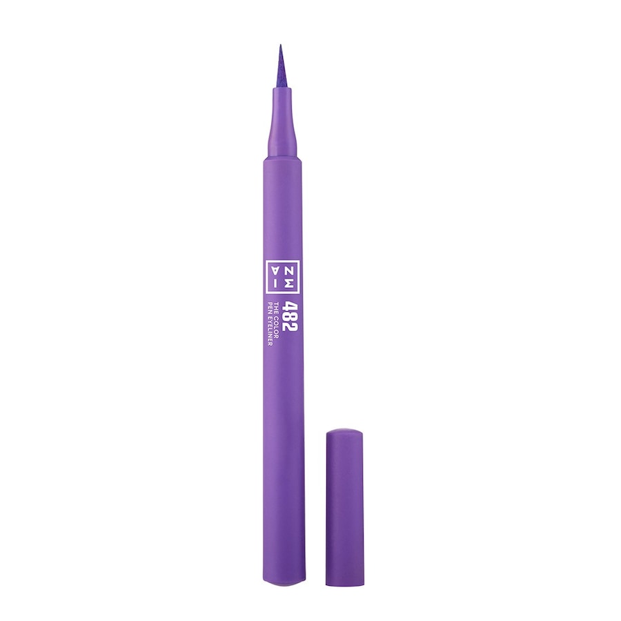 3INA The Color Pen - Kolorowy eyeliner w pisaku Eyelinery 1 ml 482 - PURPLE