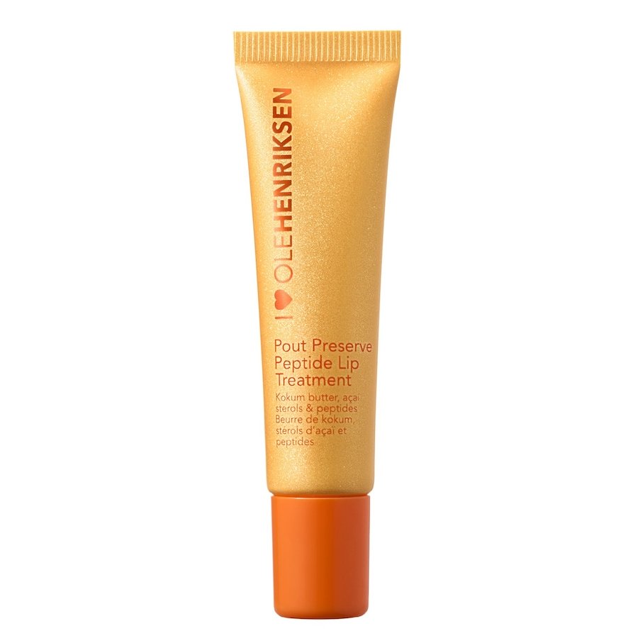 Ole Henriksen Pout Preserve Lip Treatment - Nawilżająca i przeciwstarzeniowa pielęgnacja ust Balsamy do ust 12 ml Złoty