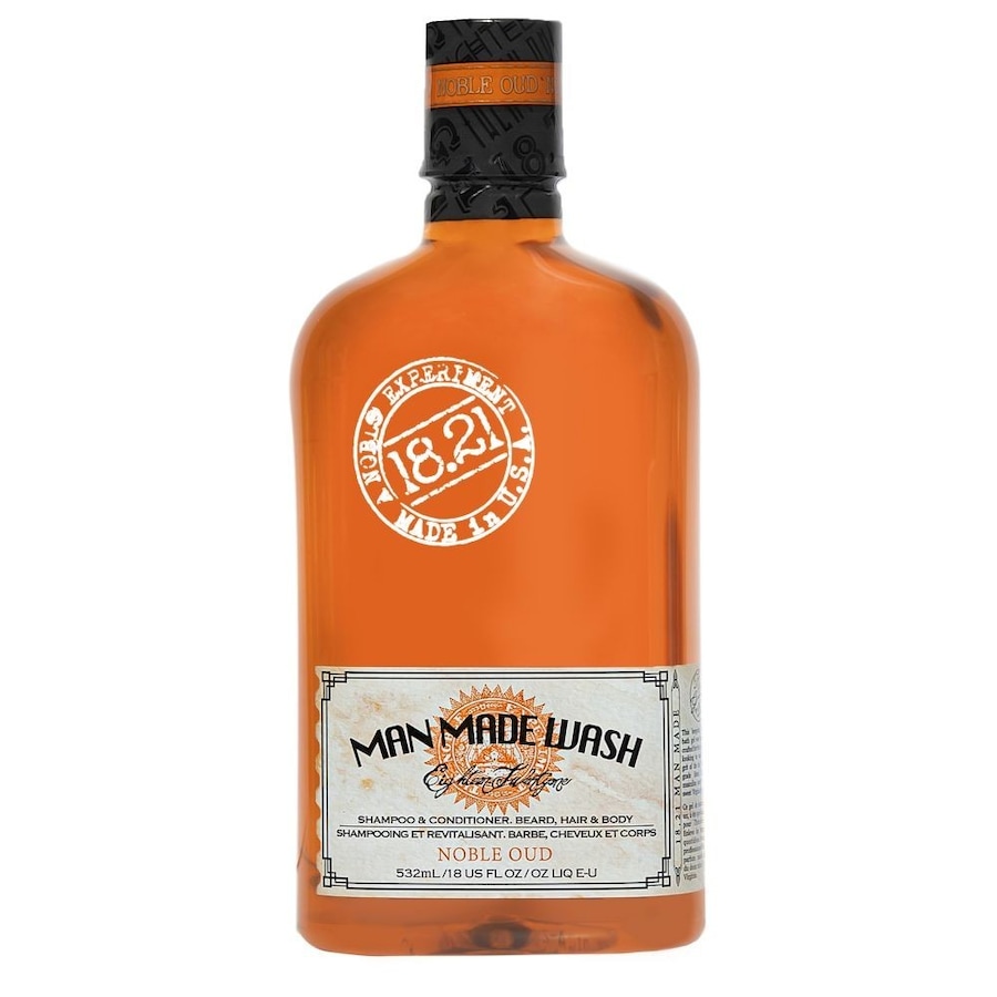 18.21 Man Made Szampon, odżywka i żel pod prysznic Szampony 532 ml Męskie