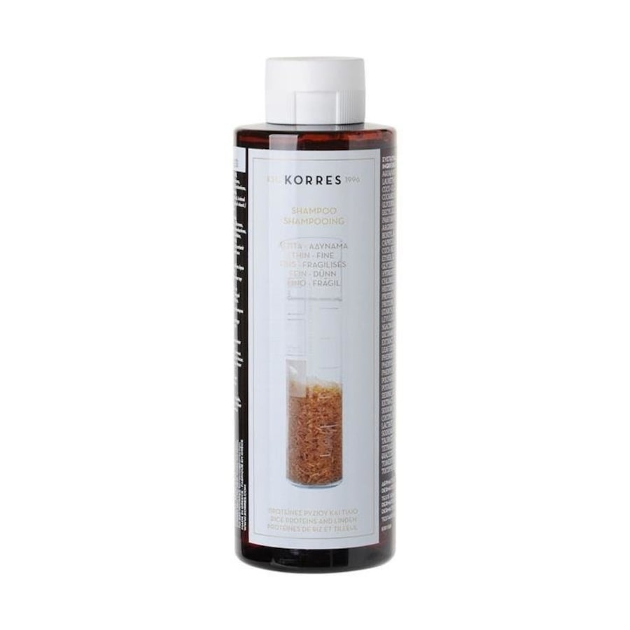 KORRES Rice proteins & Linden Szampon do włosów cienkich Szampony 250 ml