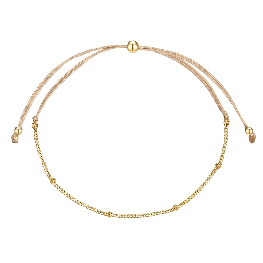 Glanzstücke München Bransoletka z Srebro wysokiej próby w Żółte złoto Bransoletki 1 ct Damski