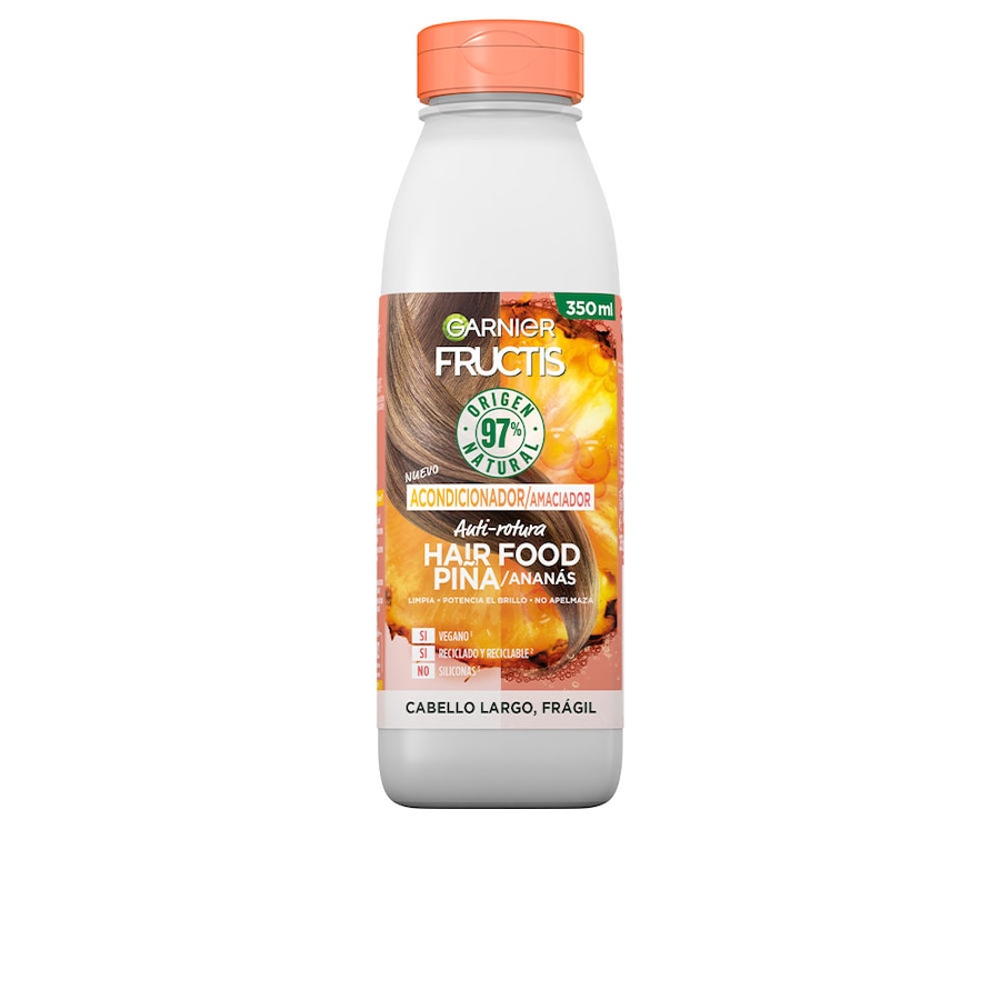 Garnier FRUCTIS HAIR FOOD PINEAPPLE odżywka przeciw łamaniu się włosów Odżywki do włosów 350 ml Damski
