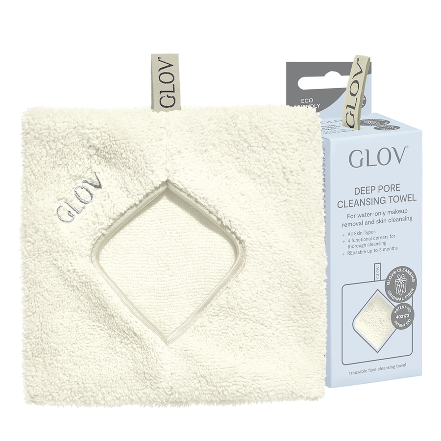 GLOV GLOV Comfort Ivory rękawiczka do demakijażu Przybory do oczyszczania twarzy 1 ct Biały