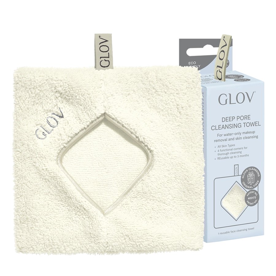 GLOV GLOV Comfort Ivory rękawiczka do demakijażu Przybory do oczyszczania twarzy 1 ct Biały