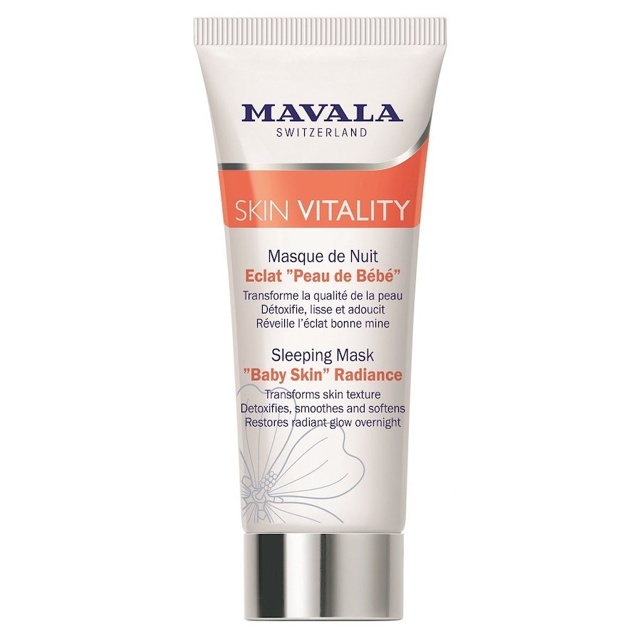 Mavala SKIN VITALITY Sleeping Mask "Baby Skin" Radiance Maseczki nawilżające 65 ml