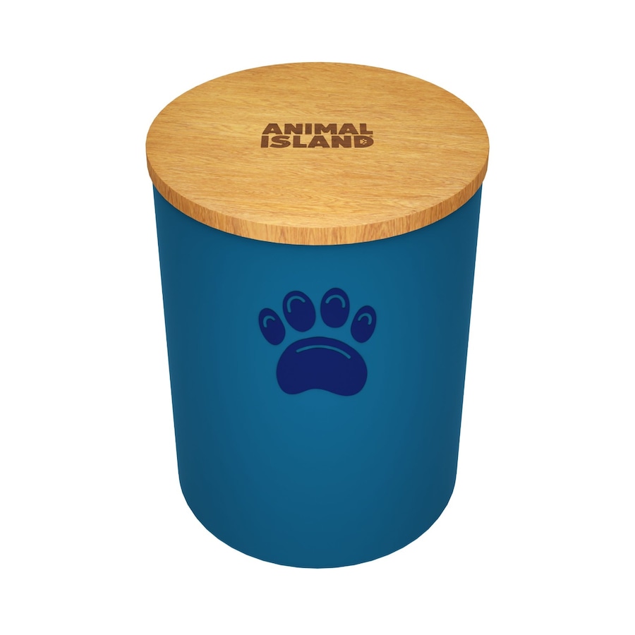 Animal Island Pojemnik na karmę S, Psia główka Szampony 3000 ml Czarny