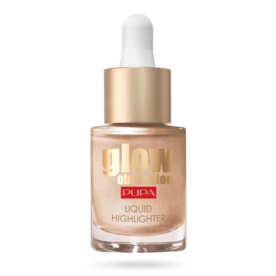 PUPA Milano Glow Obsession Liquid Highlighter Rozświetlacze 13,5 ml 002 - MOON LIGHT