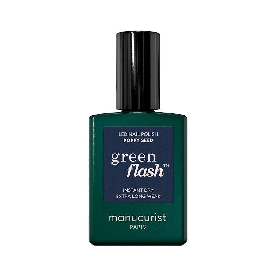 manucurist green flash Flash Instant Dry Extra Long Wear Lakiery do paznokci 15 ml Poppy Seed