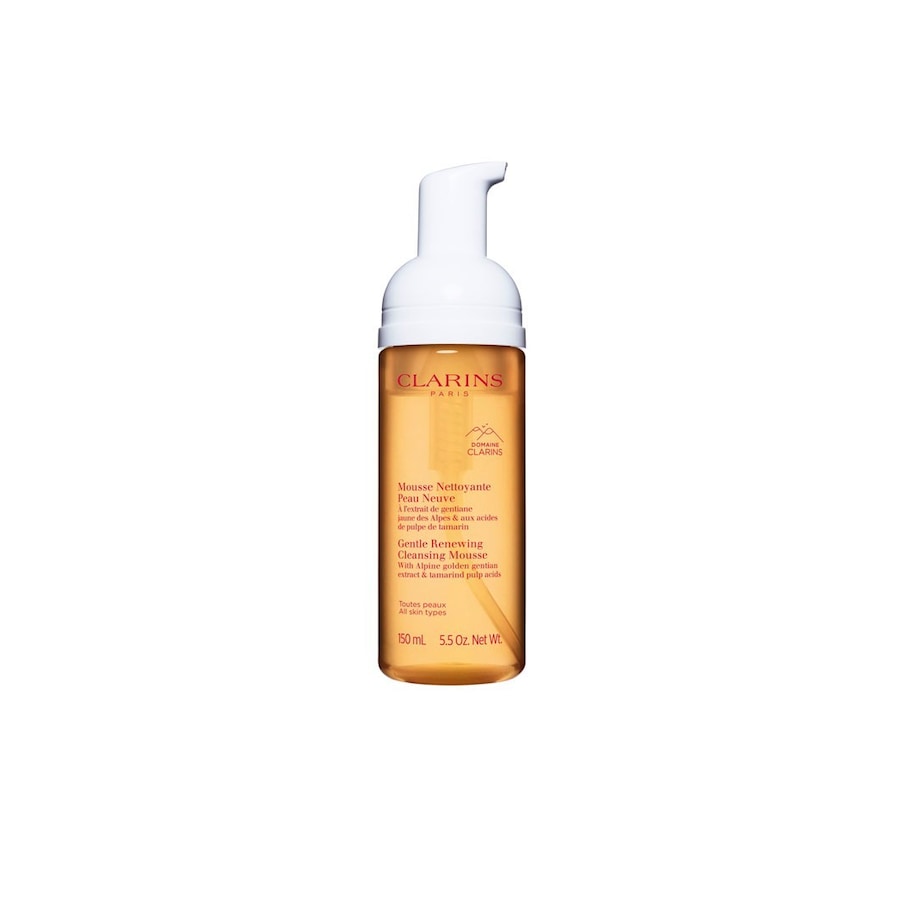 Clarins Łagodny mus oczyszczający Gentle Renewing Cleansing Mousse Żele do mycia twarzy 150 ml