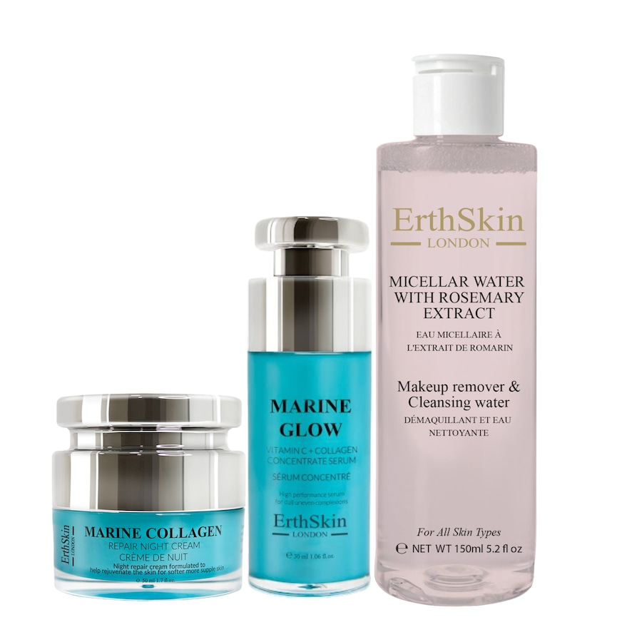 ErthSkin London Rosemary Glow Marine Trio Serum nawilżające 1 ct Damski
