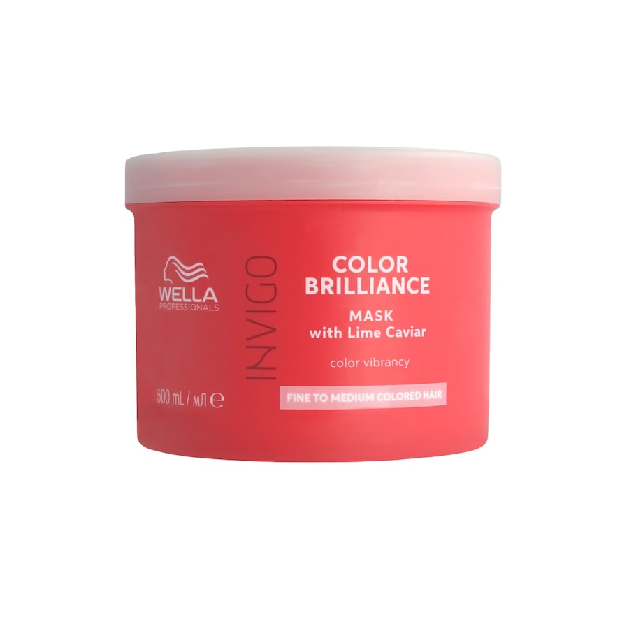 Wella INVIGO Color Brilliance with Lime Caviar - Fine to Medium Coloured Hair Maski do włosów 500 ml