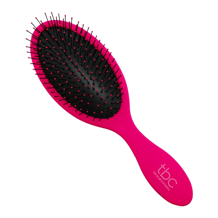 TBC TBC Wet & Dry Szczotka do włosów turkusowa Płaskie szczotki do włosów 1 ct Różowy