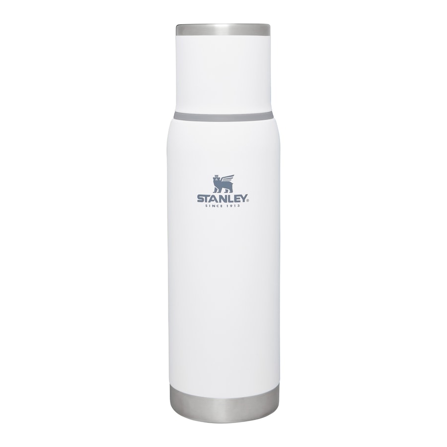 Stanley Izolowany próżniowo termos - 1L - ADVENTURE TO-GO BOTTLE Butelki 1 ct Biały