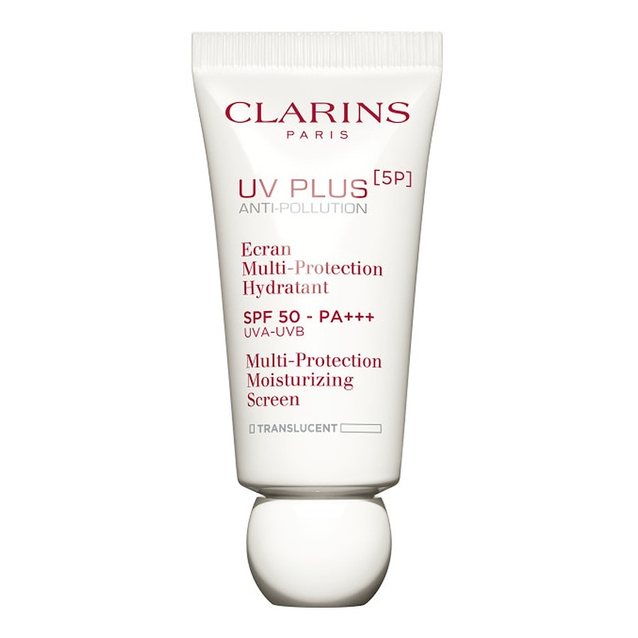 Clarins Hydra-Essentiel Miejski ekran ochronny UV Plus [5P] SPF 50 Translucent Ochrona przeciwsłoneczna 30 ml Damski