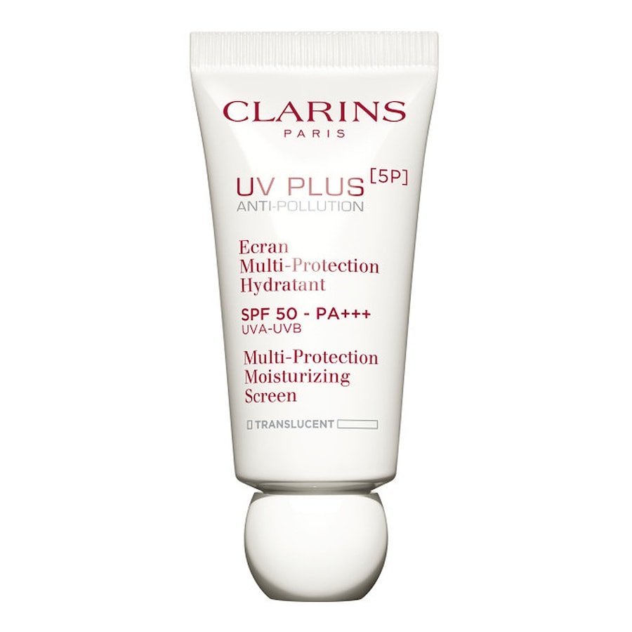 Clarins Hydra-Essentiel Miejski ekran ochronny UV Plus [5P] SPF 50 Translucent Ochrona przeciwsłoneczna 30 ml Damski