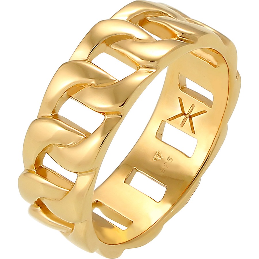 KUZZOI Męski Massive Trend Cool Oxidized w srebra próby 925 Pierścionki 1 ct Męskie