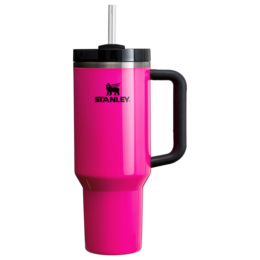 Stanley Kubek ze słomką - 1,18L - THE QUENCHER H2.0 FLOWSTATE™ TUMBLER Butelki 1 ct Różowy