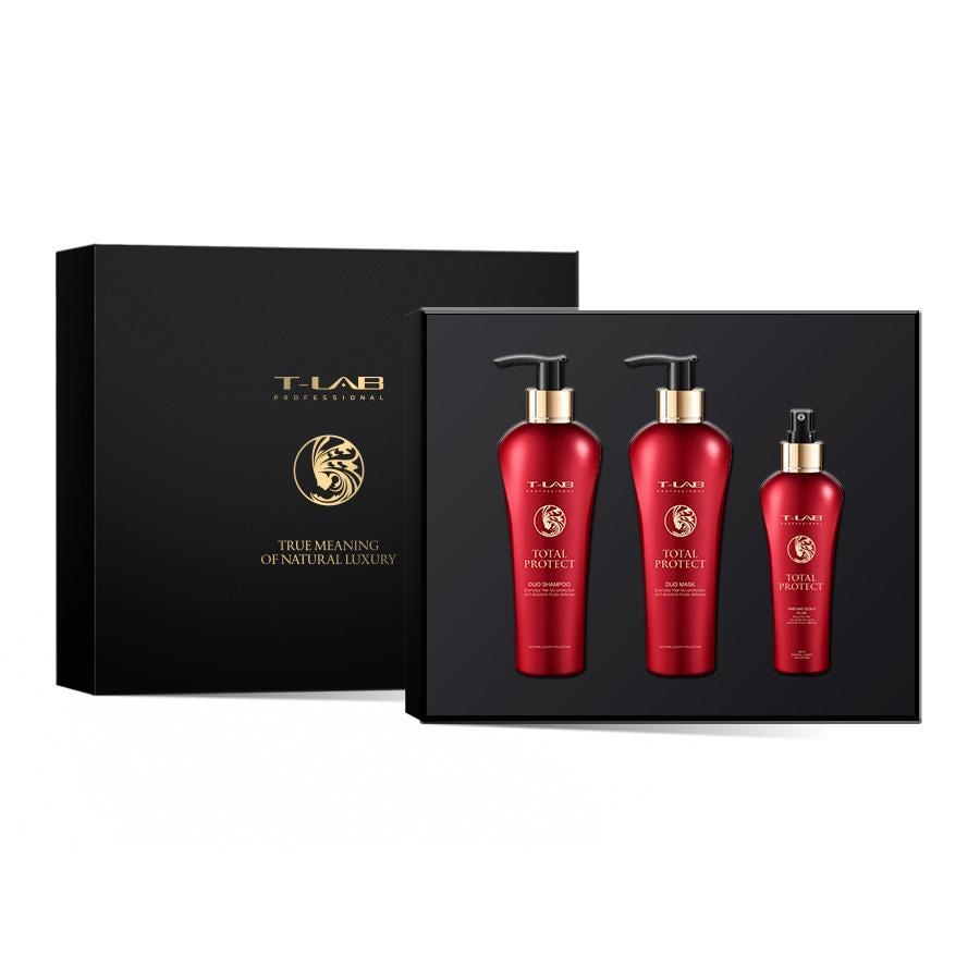 T-LAB PROFESSIONAL Total Protect Ritual Set Zestawy do włosów 1 ct