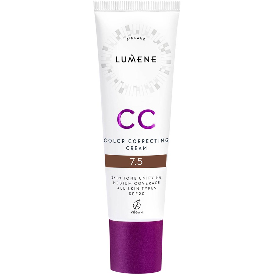 Lumene Krem korygujący kolor CC SPF 20 Kremy BB i CC 30 ml No. 7.5