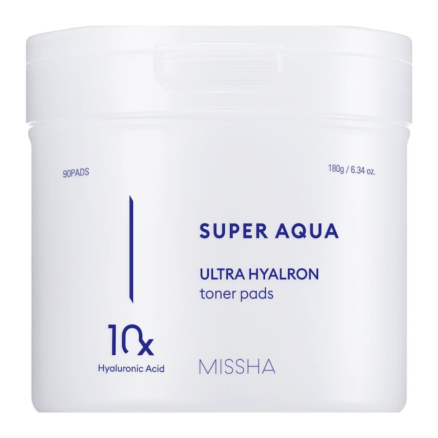 Missha MISSHA Super Aqua Ultra Hyalron Toner Pads Toniki do twarzy 1 ct