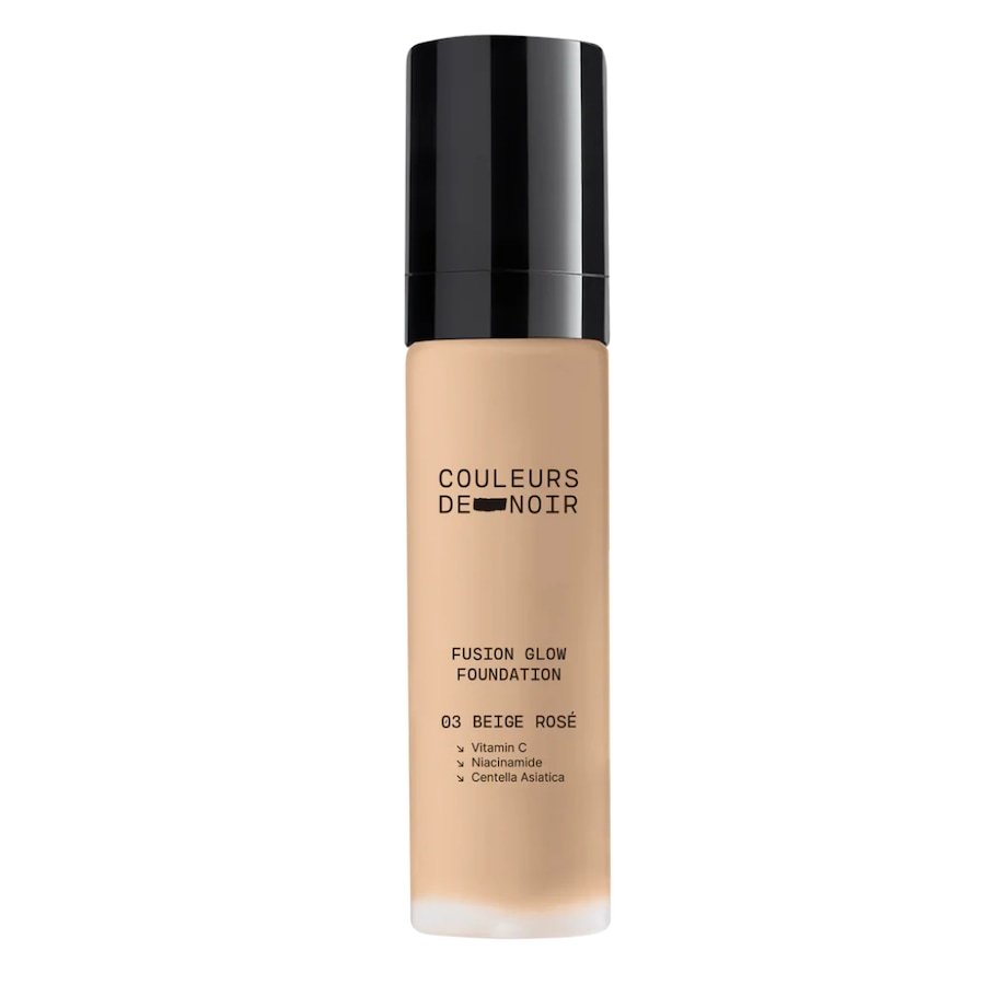 Couleurs de Noir Podkład rozświetlający Podkłady 30 ml beige rose