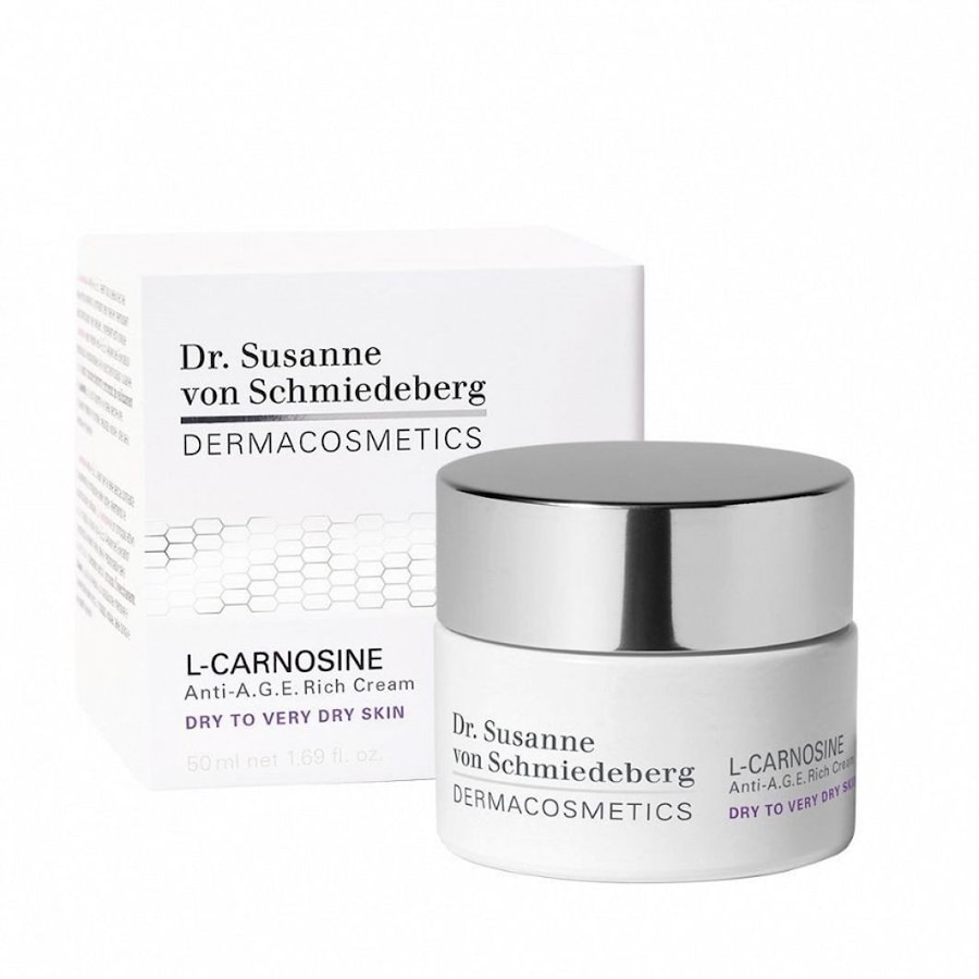 Dr. Susanne von Schmiedeberg L-Carnosine Anti-A.G.E. Cream Dry to Very Dry Skin Kremy do twarzy 50 ml