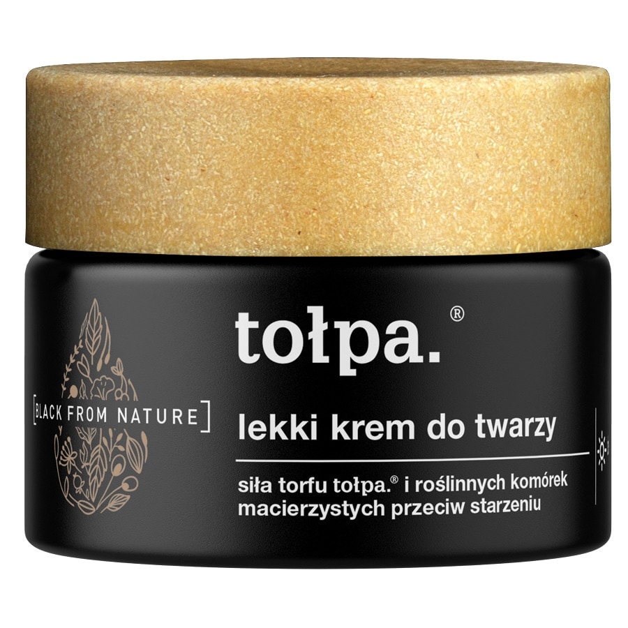 Tołpa Black from Nature Lekki krem do twarzy na dzień Kremy na dzień 50 ml