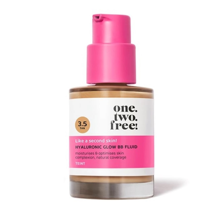 one.two.free! Hyaluronic Glow BB Fluid Kremy BB i CC 30 ml 3.5. - TAN