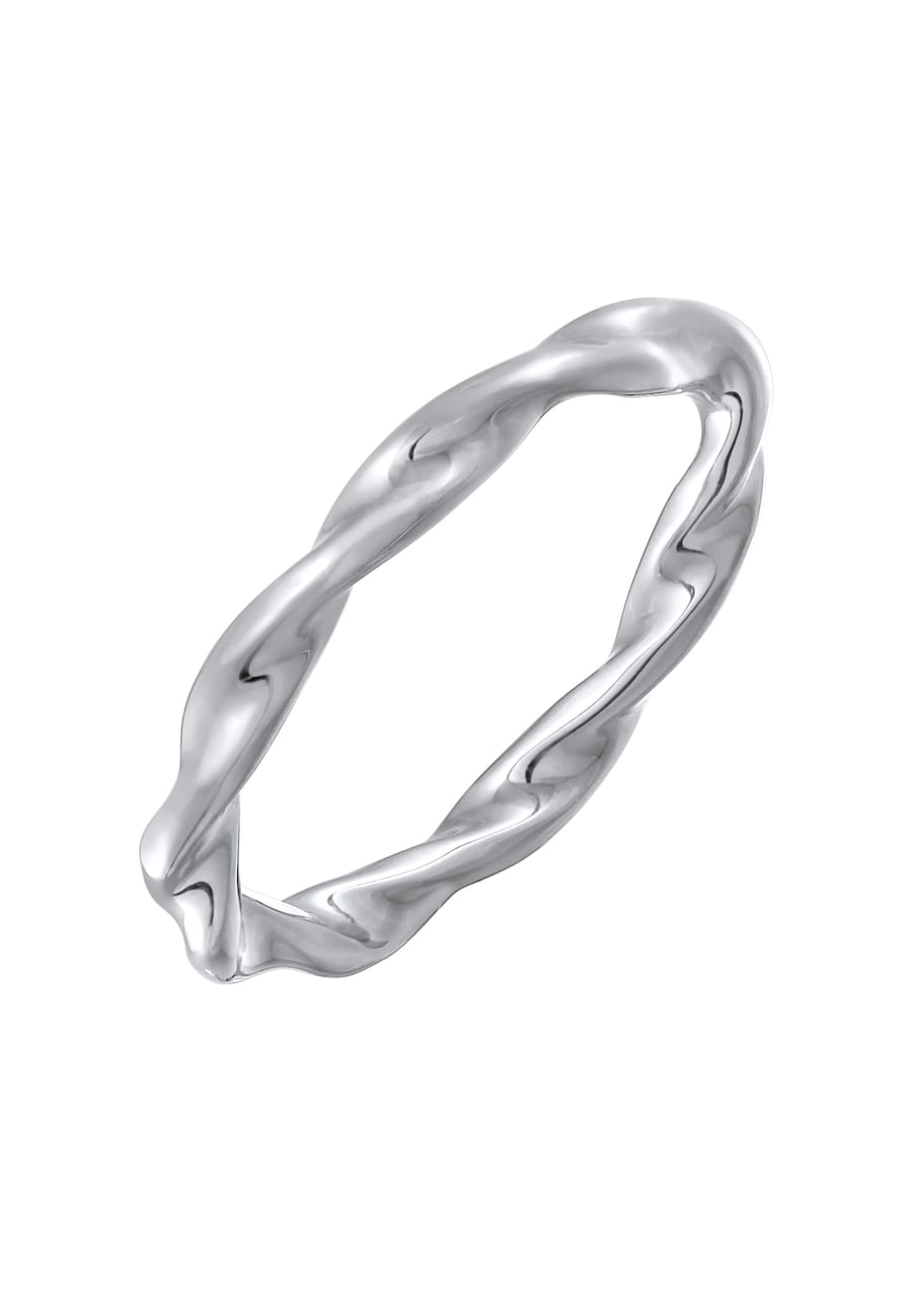 Elli Damski do łączenia filigranowy kolor złoty Pierścionki 1 ct