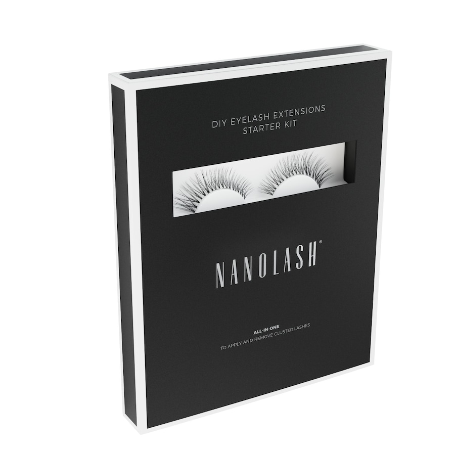 Nanolash Rzęsy bondingowe do samodzielnej aplikacji (DIY) - Zestaw startowy Sztuczne rzęsy 1 ct Harmony