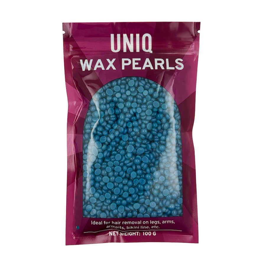 UNIQ UNIQ Pearl Wax Twardy wosk perłowy 100g Golarki i depilatory Czarny