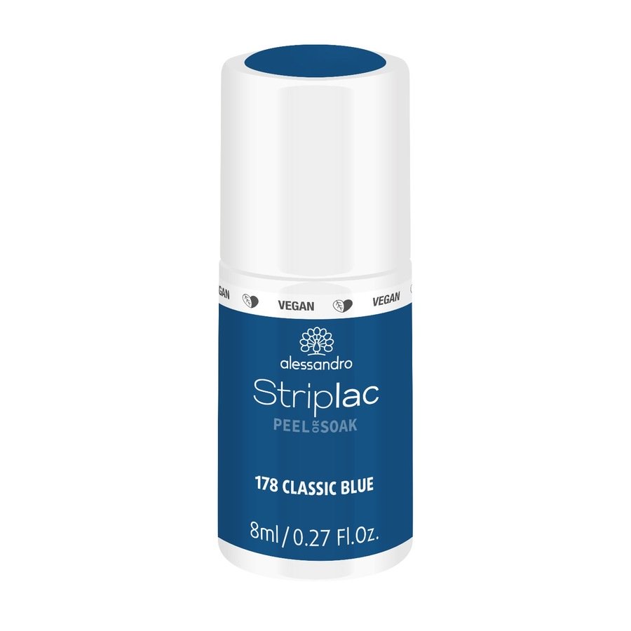 Alessandro Striplac STRIPLAC PEEL OR SOAK - VEGE Lakiery do paznokci 8 ml 178 - CLASSIC BLUE