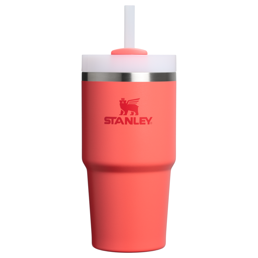 Stanley Kubek ze słomką - 0,6L - THE QUENCHER H2.0 FLOWSTATE™ TUMBLER Butelki 1 ct Koralowy